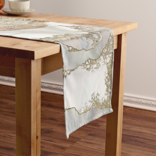 Moeder van de parelgulden boom korte tafelloper (Voorbeeld)