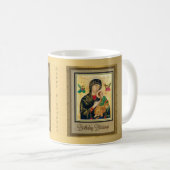 Moeder van de Perpetual Help Birthday Coffee Mok (Voorkant rechts)