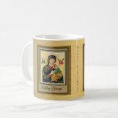 Moeder van de Perpetual Help Birthday Coffee Mok (Voorkant links)
