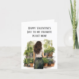Moeder van de Plant Valentijnsdag Feestdagen Kaart
