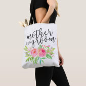 moeder van de roze roze bloem tote bag (Dichtbij)