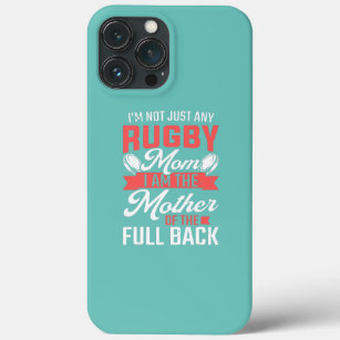 Moeder van de Rugby van de volledige achterste Rug Case-Mate iPhone Case