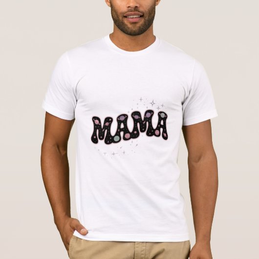 Moeder van de ruimtegalaxie t-shirt (Voorkant)
