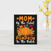 Moeder Van De Schattigste Pompoen In De Patch Pomp Kaart (Gele Bloem)