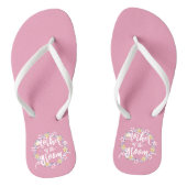 Moeder van de Teenslippers van de Groom Wedding Ca (Voetbed)