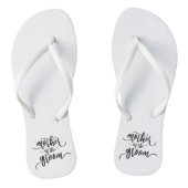 Moeder van de Teenslippers van de Groom Wedding Ca (Voetbed)