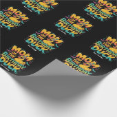 Moeder Van De Verjaardag Eend Rubber Eend Verjaard Cadeaupapier (Hoek)