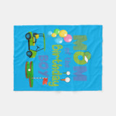 Moeder Van De Verjaardag Jongen Hole In One Golf S Fleece Deken (Voorkant (Horizontaal))