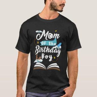 Moeder van de verjaardag jongen thema Atlantis fam T-shirt