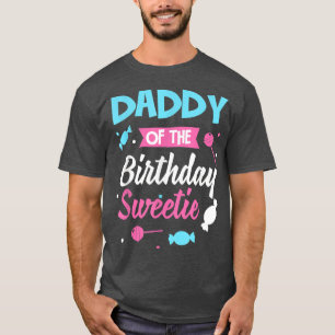 Moeder van de Verjaardag Schatje Candy Verjaardags T-shirt