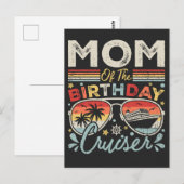 Moeder van de verjaardagscruiser-vakantie briefkaart (Voorkant / Achterkant)