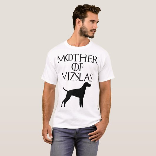 moeder van de vizslas - t-shirts (Voorkant volledig)