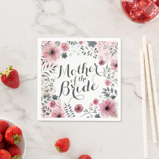 Moeder van de Waterverf van de Bride | Napkin Servet (Insitu)