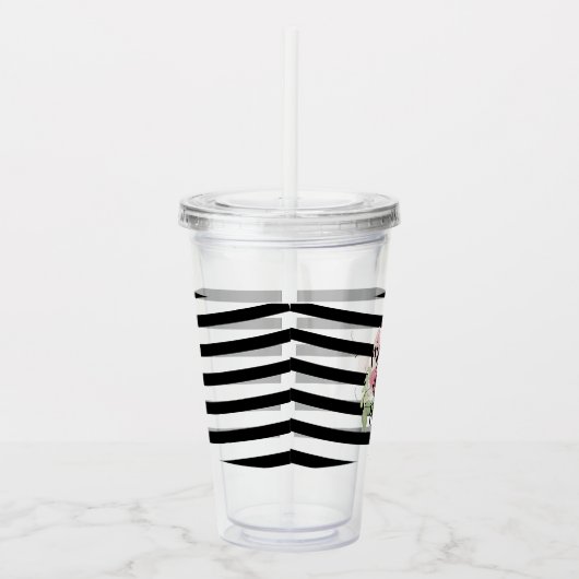 Moeder van de Waterverf van het bruidshuwelijk Flo Acryl Drinkbeker (Rechts)