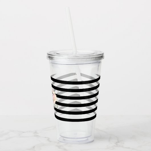 Moeder van de Waterverf van het bruidshuwelijk Flo Acryl Drinkbeker (Links)