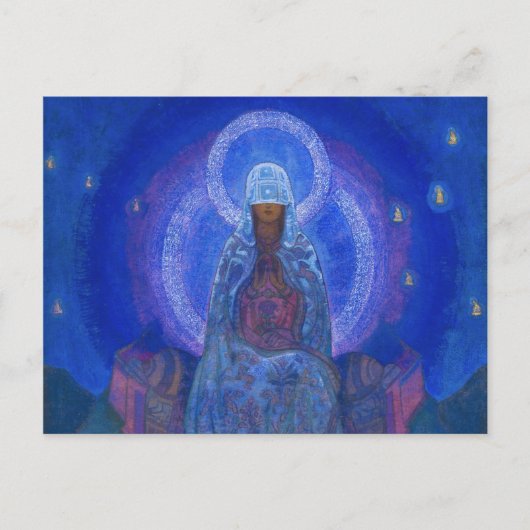 Moeder van de wereld, 1924 door Nicholas Roerich Briefkaart (Voorkant)