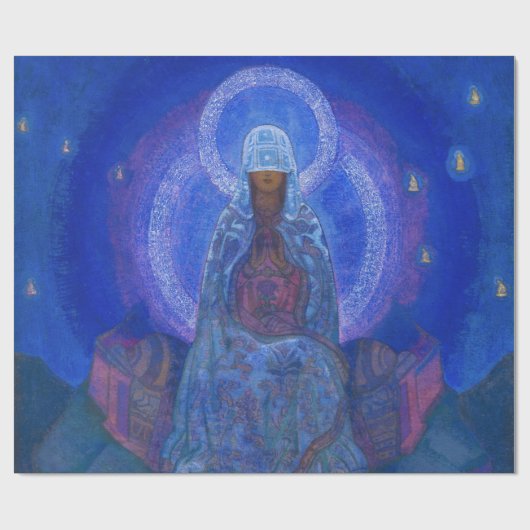 Moeder van de wereld, 1924 door Nicholas Roerich Cadeaupapier (Vlak)