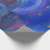 Moeder van de wereld, 1924 door Nicholas Roerich Cadeaupapier (Hoek)