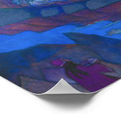 Moeder van de wereld, 1924 door Nicholas Roerich Poster (Hoek)