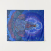 Moeder van de wereld, 1924 door Nicholas Roerich Wandkleed (Voorkant (horizontaal))