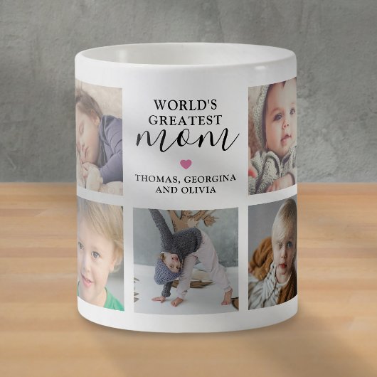 Moeder van de Wereld Foto Collage Koffiemok