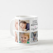 Moeder van de Wereld Foto Collage Koffiemok (Voorkant links)