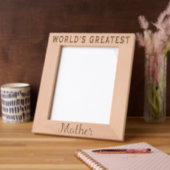 Moeder van de Wereld Gegraveerde Lijstjes (Links)