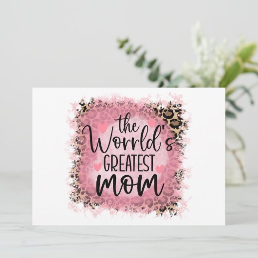 Moeder van de Wereld Kaart (Staand voorkant)