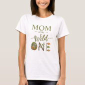 Moeder van de Wilde Eén Verjaardag Dames T-shirts (Voorkant)