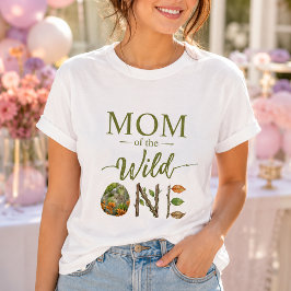 Moeder van de Wilde Eén Verjaardag Dames T-shirts