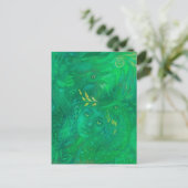 Moeder van Dragons Goddess Fantasy Surreal Paintin Briefkaart (Staand voorkant)