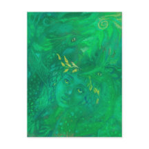 Moeder van Dragons Goddess Fantasy Surreal Paintin