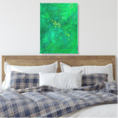 Moeder van Dragons Goddess Fantasy Surreal Paintin Canvas Afdruk (Insitu (Slaapkamer))
