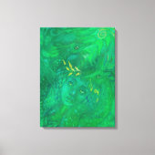 Moeder van Dragons Goddess Fantasy Surreal Paintin Canvas Afdruk (Voorkant)