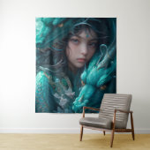 Moeder van Dragons Wandkleed (In situ)