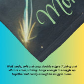 Moeder van Draken Komeet & Verduistering Fleece Deken