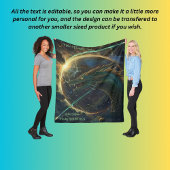 Moeder van Draken Komeet & Verduistering Fleece Deken