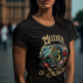 Moeder van Draken Moeder en Baby Dragon T-shirt