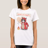 Moeder van Draken - Schattige Moederdag Gift T-shirt (Voorkant)