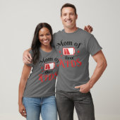 Moeder van drie citeert vrienden t-shirt (Unisex)