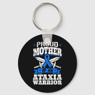 Moeder van een Ataxia Warrior Awareness Ribbon Sleutelhanger