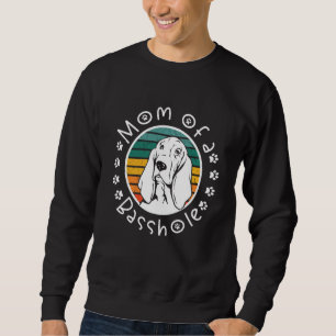 Moeder van een basshole basset hound lover trui