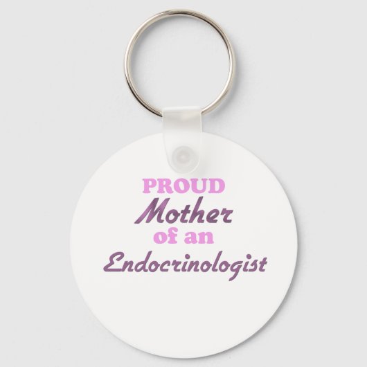 Moeder van een endocrinoloog sleutelhanger (Voorkant)