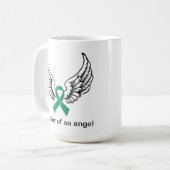 Moeder van een engel-anencefalie koffiemok (Voorkant links)