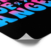 Moeder van een engel Herinnering aan het verlies v Poster (Hoek)