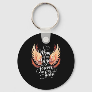 Moeder van een engel Moederdag Heaven Angel Baby L Sleutelhanger