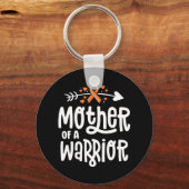 Moeder van een familie van moeders met baarmoeder  sleutelhanger (Voorkant)