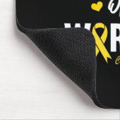 Moeder van een kind met een baarmoederhorigheid muismat (Hoek)