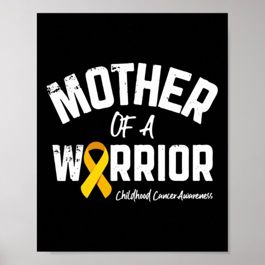 Moeder van een kind met een baarmoederziekte Mam Poster (Voorkant)