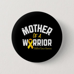 Moeder van een kind met een baarmoederziekte Mam Ronde Button 5,7 Cm